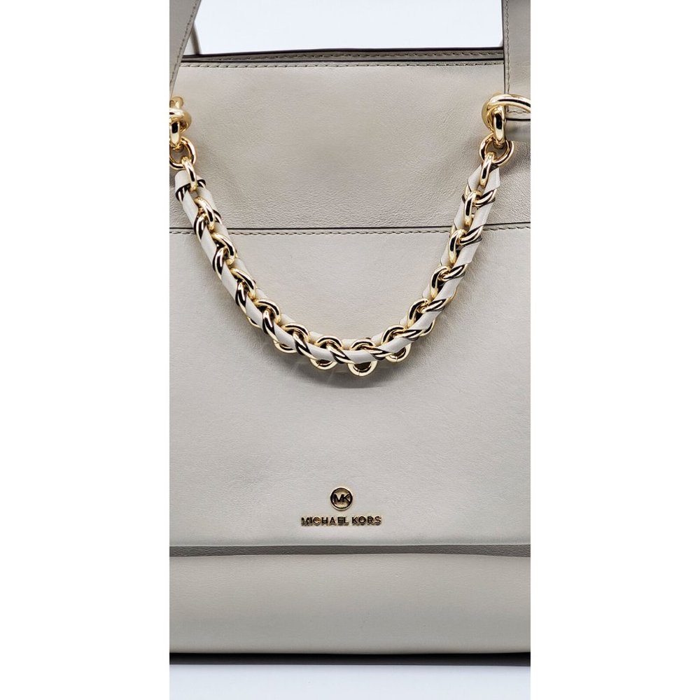 NWD Michael Kors Cece Medium Ribbon Chain Leather - Picture 3 of 11